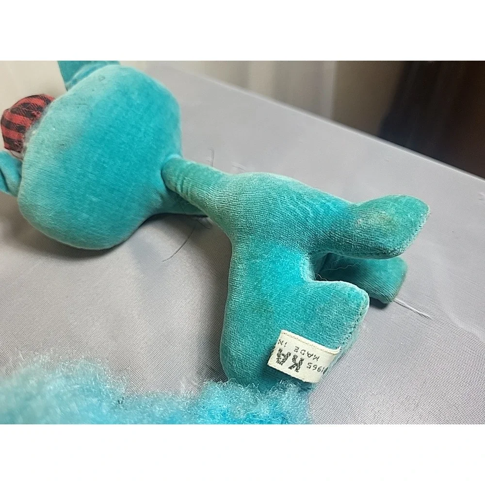 1965 Kamar Blue Scruffy Fox With‎ Hat Rare